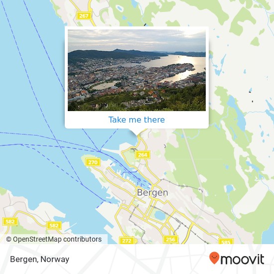 Bergen map