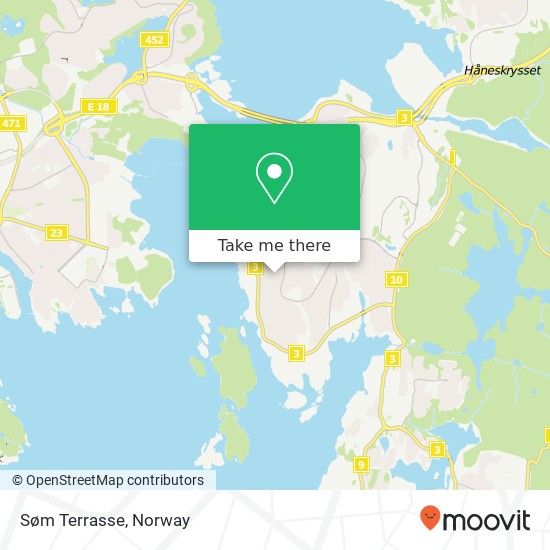 Søm Terrasse map