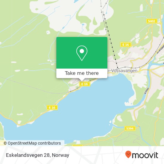 Eskelandsvegen 28 map