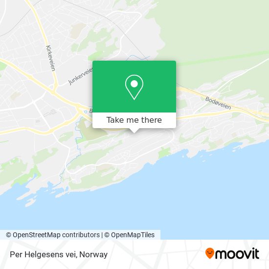 Per Helgesens vei map