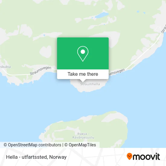 Hella - utfartssted map
