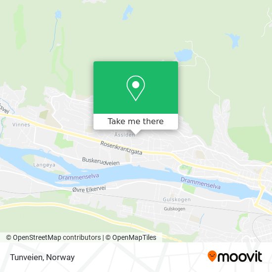 Tunveien map