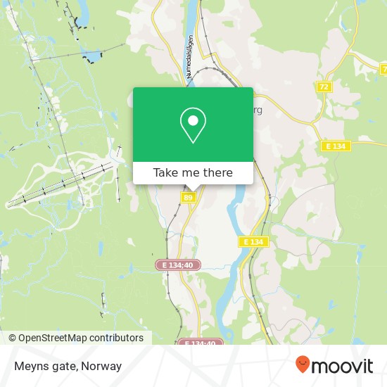 Meyns gate map