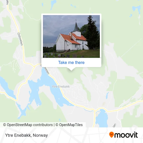 Ytre Enebakk map