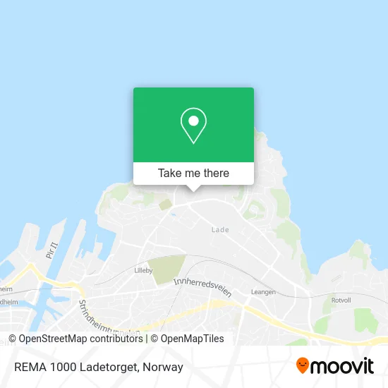 REMA 1000 Ladetorget map