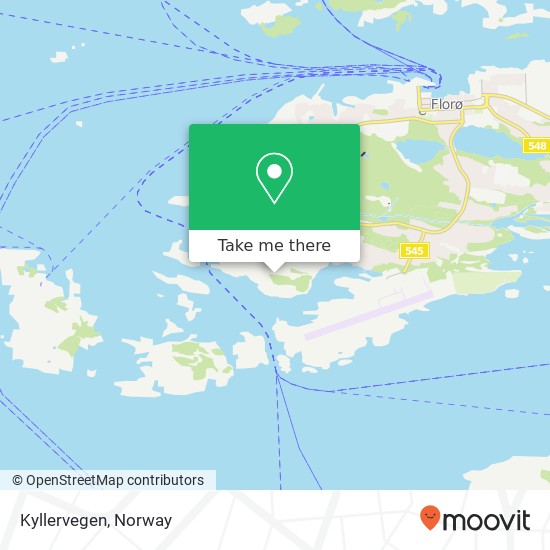 Kyllervegen map