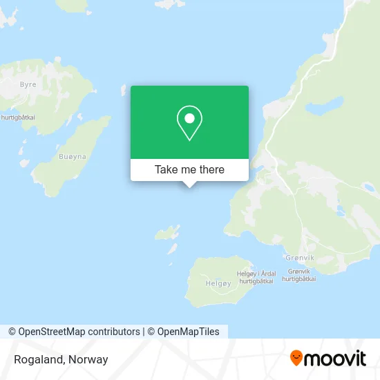 Rogaland map