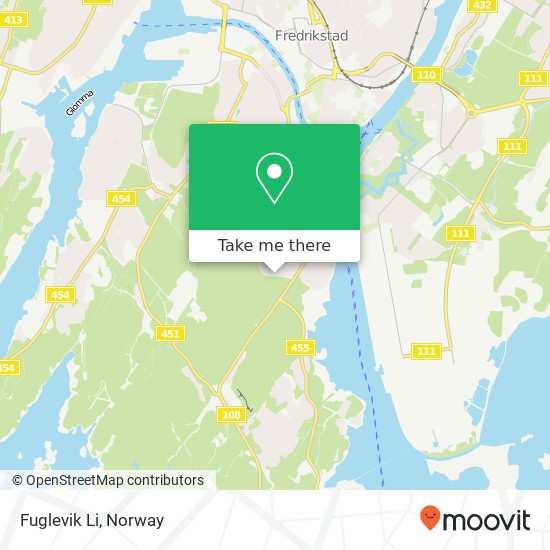 Fuglevik Li map