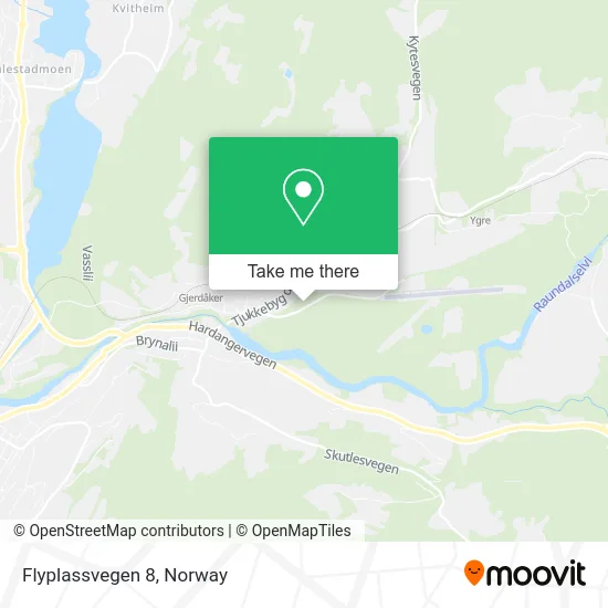 Flyplassvegen 8 map