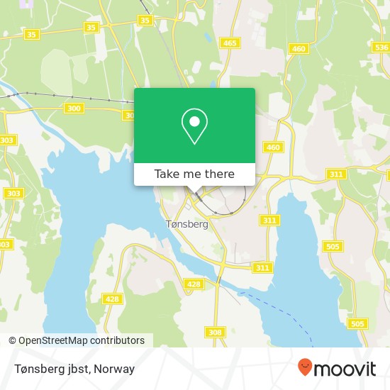 Tønsberg jbst map