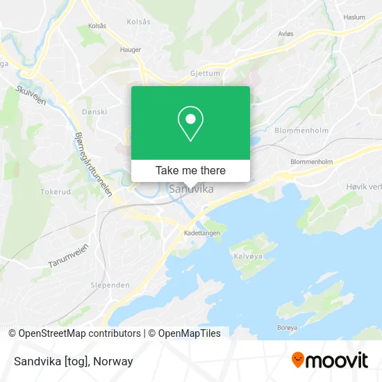 Sandvika [tog] map