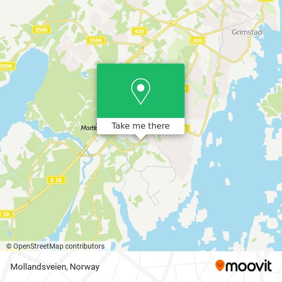 Mollandsveien map