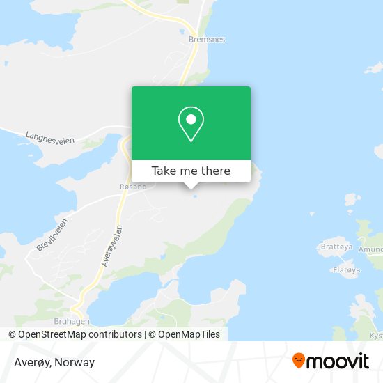 Averøy map