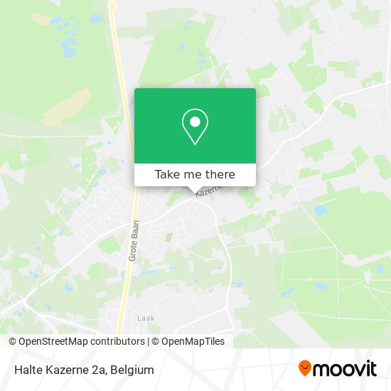 Halte Kazerne 2a map