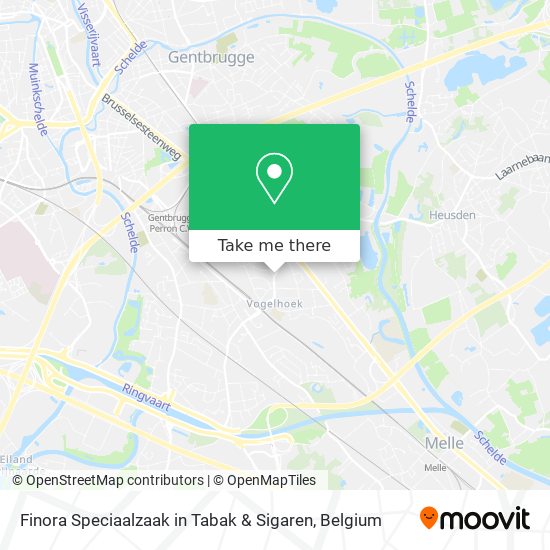 Finora Speciaalzaak in Tabak & Sigaren plan