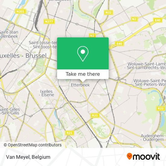 Van Meyel map