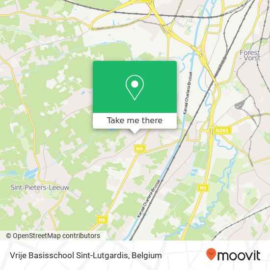 Vrije Basisschool Sint-Lutgardis map