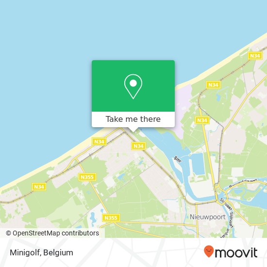 Minigolf map