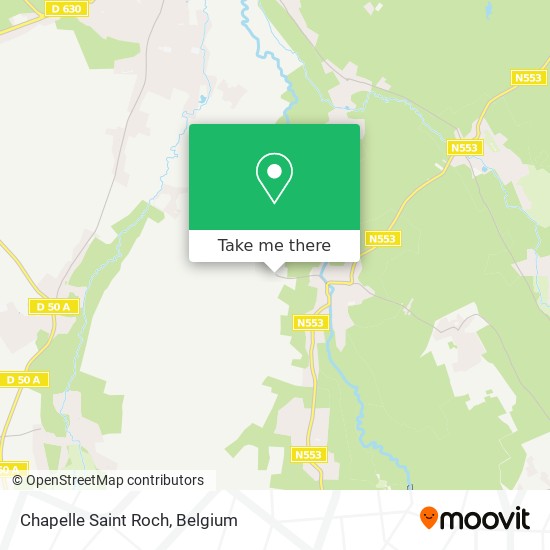 Chapelle Saint Roch map