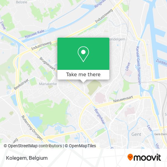 Kolegem map