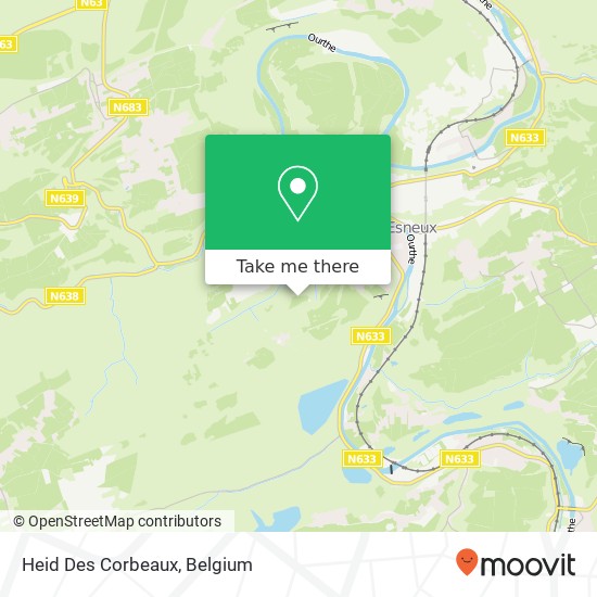 Heid Des Corbeaux map