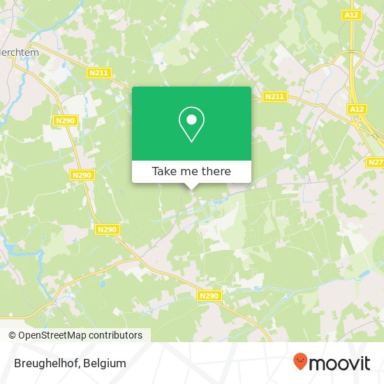 Breughelhof map