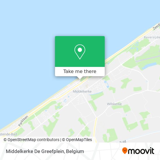 Middelkerke De Greefplein map