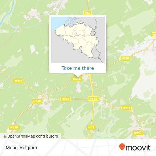 Méan map