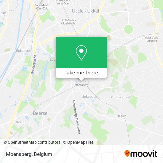 Moensberg map