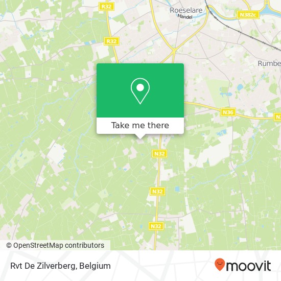 Rvt De Zilverberg map