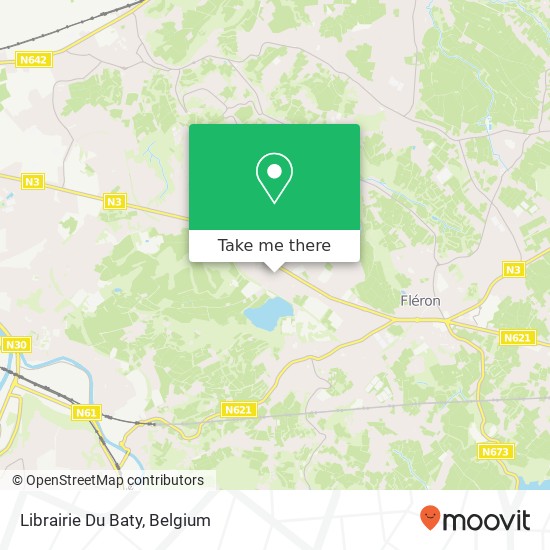 Librairie Du Baty map