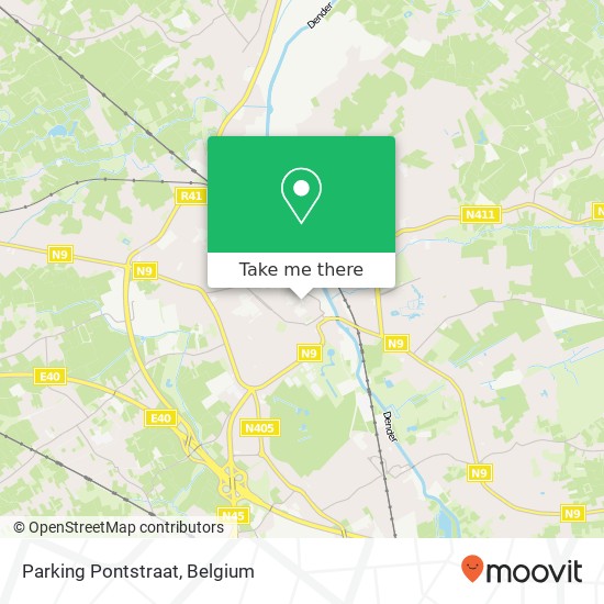 Parking Pontstraat map
