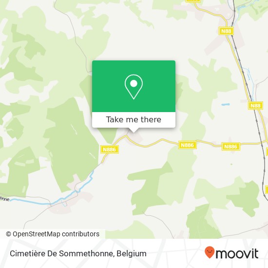 Cimetière De Sommethonne map