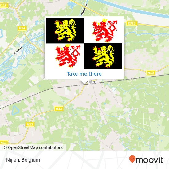 Nijlen map