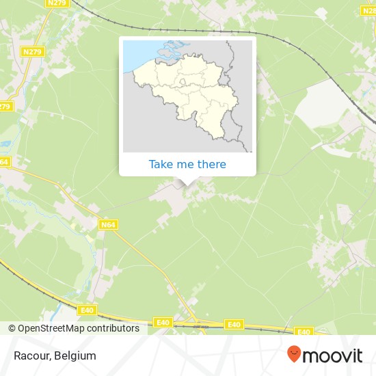 Racour map