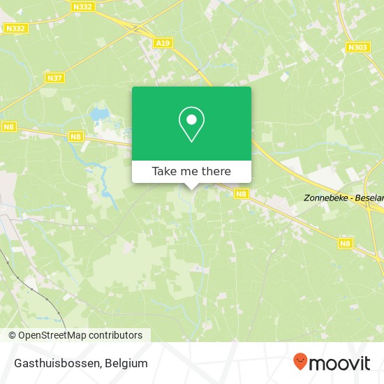 Gasthuisbossen map