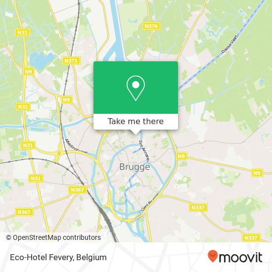 Eco-Hotel Fevery map