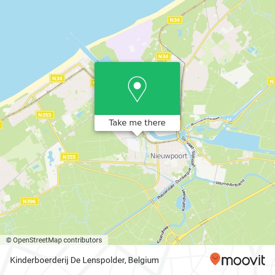 Kinderboerderij De Lenspolder map