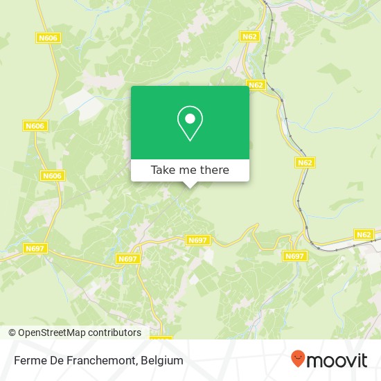 Ferme De Franchemont map
