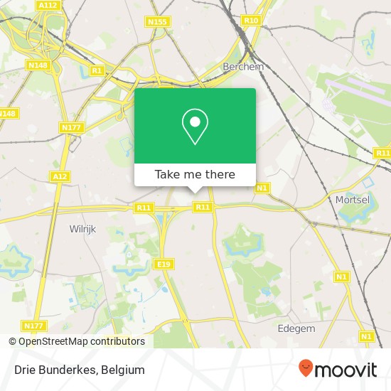 Drie Bunderkes map