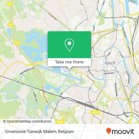 Groenzone Tuinwijk Malem plan