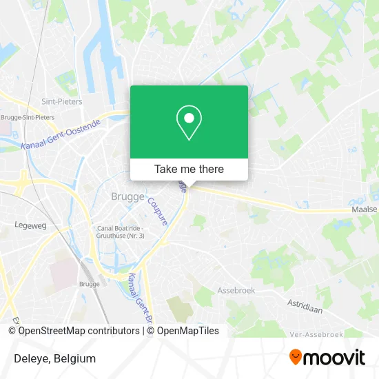 Deleye map