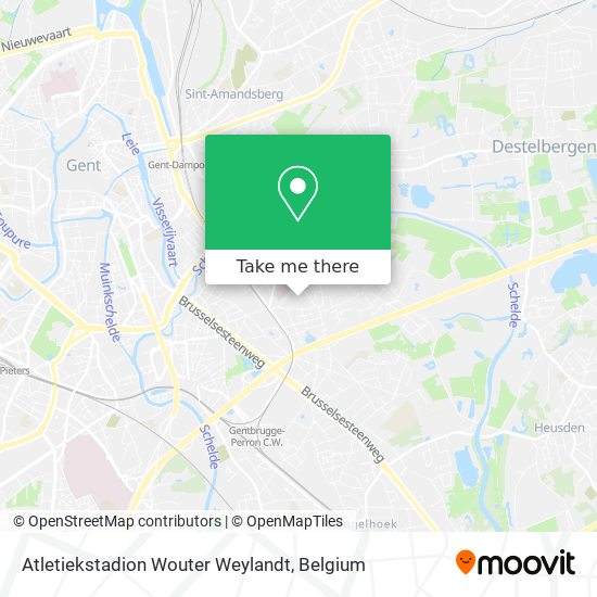 Atletiekstadion Wouter Weylandt map