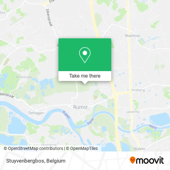 Stuyvenbergbos map