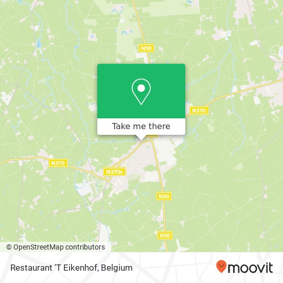Restaurant 'T Eikenhof map