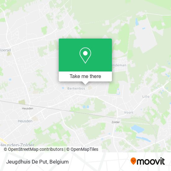 Jeugdhuis De Put map