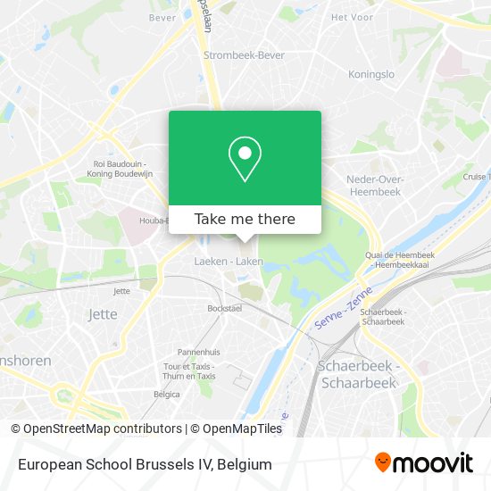European School Brussels IV plan