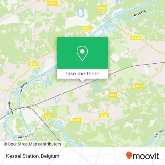 Kessel Station map