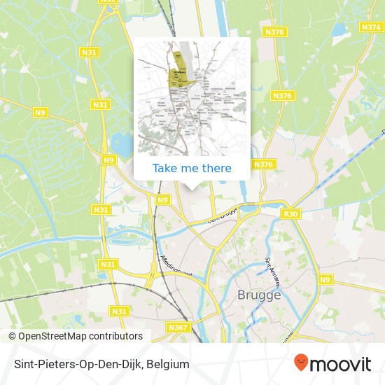 Sint-Pieters-Op-Den-Dijk plan