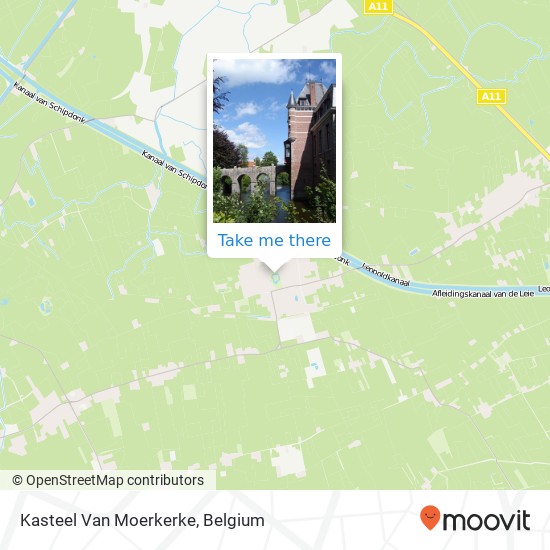 Kasteel Van Moerkerke map